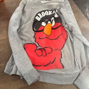 Forever 21 Gray Sweatshirt with Red Graphic